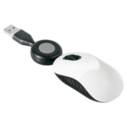 Мишка Targus Compact BTrace Rtrctable Mouse White