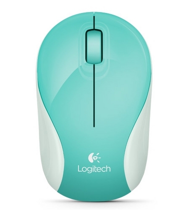 Мишка Logitech Wireless Mini Mouse M187, jubilee mint