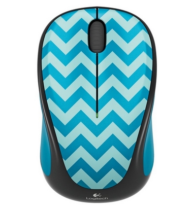 Мишка Logitech M238 Play Collection - Teal Chevron/ 