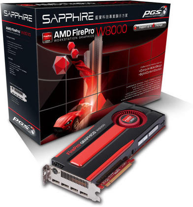 Видео карта Sapphire AMD FIREPRO W8000