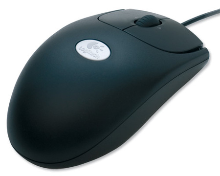 Logitech RX250 Optical Mouse USB/PS/2 Black OEM