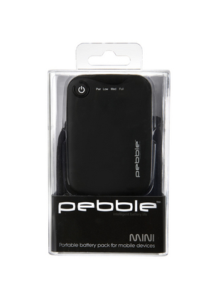 Външна Li-Ion батерия Pebble Mini 3000 mAh/ 