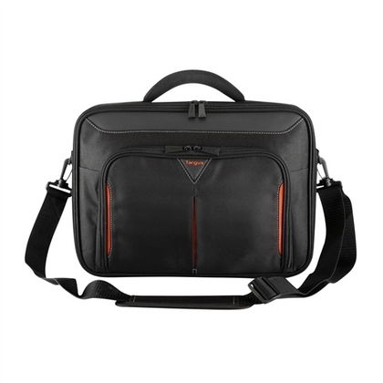 Чанта за лаптоп TARGUS Classic+ 15-15.6" Clamshell Black&Red/ 