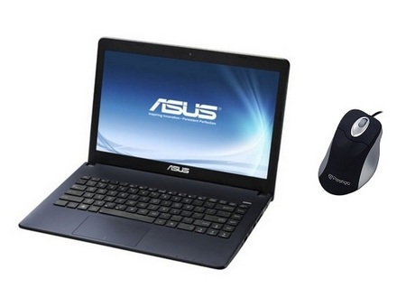 Лаптоп Asus X401A-WX089D с подарък мишка