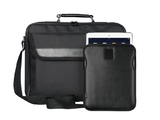 TRUST 16" Laptop bag incl. carbon-look sleeve for 10" tablets