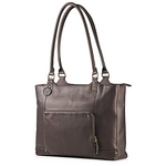 HP Ladies Brown Leather Tote