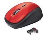 TRUST Yvi Wireless Mini Mouse Red