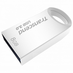 Transcend 8GB JetFlash 710, USB 3.0, Silver Plating