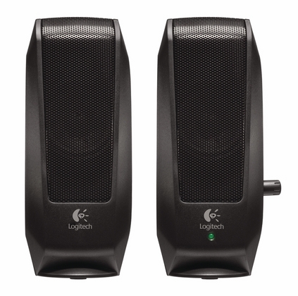 Logitech S120 Black 2.0 Speaker System, OEM