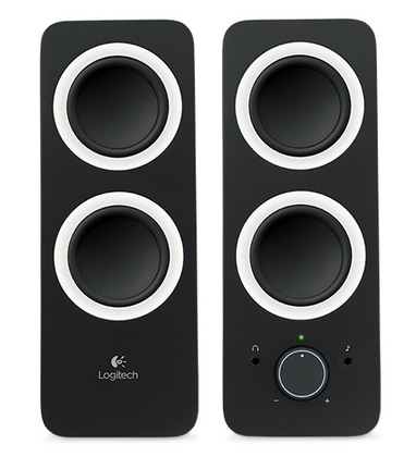 Logitech 2.0 Speakers Z200 - Midnight black