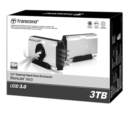 Transcend 3TB StoreJet USB3.0 (3.5