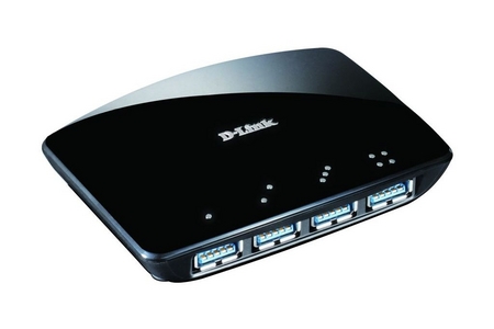 D-Link 4-Port Superspeed USB 3.0 HUB