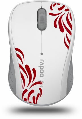 RAPOO 3100P white Безжична оптична мишка- 5.8Ghz